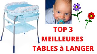 TOP3 MEILLEURES TABLES à LANGER 2020 [upl. by Neuburger]