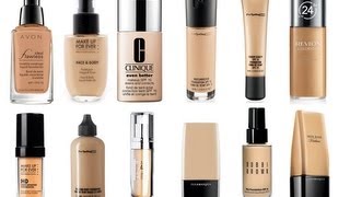 THE BEST LIQUID FOUNDATIONS  EVER [upl. by Lurleen]