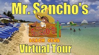 Tour of Mr Sanchos Beach Club in Cozumel Mexico [upl. by Analim680]