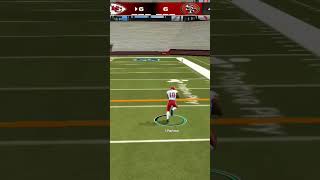 Rushing Touchdown with Isiah Pacheco maddenmobile25isiahpachecofootballbiggiesmallstouchdown [upl. by Ardaed]