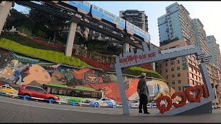 Unique Transportation Aesthetic Landscape Scenes in Chongqing Rock Carved Mural SOUL OF ROCK 3 [upl. by Orag]