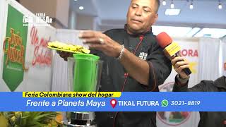 Filtro extractor de frutas y verduras solo en La Feria Colombiana  TIKAL FUTURA [upl. by Marolda779]