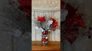 DIY Christmas Flower Centerpiece [upl. by Crichton]