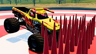 🚗 HighSpeed Monster Jam Descent HeartPounding Moments [upl. by Ahsatniuq541]