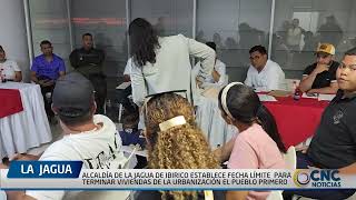 ALCALDÍA DE LA JAGUA DE IBIRICO ESTABLECE FECHA LÍMITE PARA TERMINAR VIVIENDAS DE LA URBANIZACIÓN EL [upl. by Nuahsyd389]