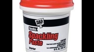 Painting Tip  Spackling [upl. by Anigal656]