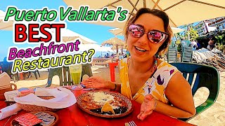 Where To Eat In Puerto Vallarta Beach Dining Great Food and Live Music [upl. by Adnalu]