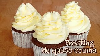 Frosting de queso crema  Receta fácil  Mi tarta preferida [upl. by Odom681]