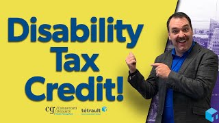 Disability Tax Credit For Canadians [upl. by Ardel462]