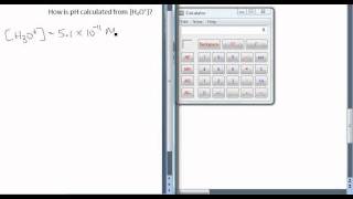 How to Calculate pH from H part 2 [upl. by Assirhc685]