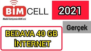 Bimcell Bedava 40 GB İnternet Nasıl Yapılır Bimcellden Yeni Kampanya Bimcell Bedava İnternet [upl. by Sou]