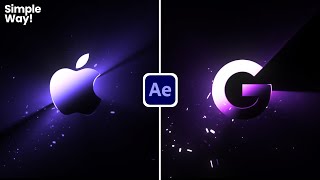 Trendy Logo Animation in After Effects  After Effects Tutorial  Simple Logo Animation  Easy way [upl. by Ingraham]