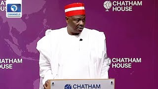 Kwankwaso Speaks At Chatham House On His Plans For Nigeria [upl. by Mead669]