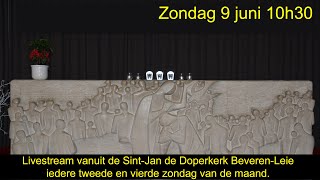 Eucharistieviering vanuit de SintJan De Doperkerk te BeverenLeie op zondag 9 juni 1030 u [upl. by Akinad]