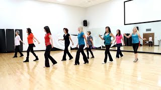 Straight Up Sideways  Line Dance Dance amp Teach in English amp 中文 [upl. by Bennet]