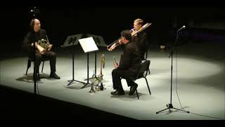 PHILHARMONIC BRASS TRIO  Schnyder Trio for Trumpet Horn Bass Trombone live NY Chamber Festival [upl. by Aniled]