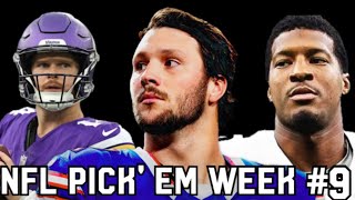 NFL Week 9 Pick Ems 2024  Our Thoughts [upl. by Scharf]