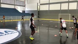 Exercício para o Futsal  Agilidade  Passe competitivo [upl. by Erick]