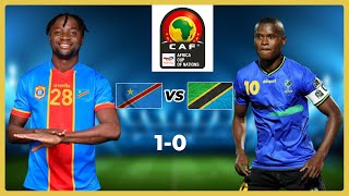 🔴LIVE CONGO 10 TANZANIA  KUFUZU AFCON 2025  UWANJA WA STADE DE MATRYS [upl. by Sulamith235]