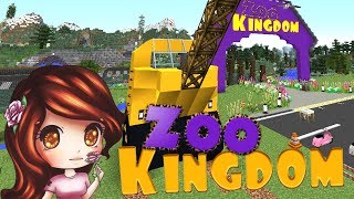 Under Construction 🐾  Zoo Kingdom  Ep 1 Modded Minecraft 1122 [upl. by Maddeu697]