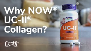 NOW® Chooses UC II® Collagen for Joint Health Supplements [upl. by Anum]