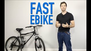 How to build a DIY 40 mph electric bicycle [upl. by Adnak]