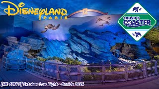 5K60FPS  Crushs Coaster Extreme LowLight Onride 2024  Disneyland Paris [upl. by Frum694]