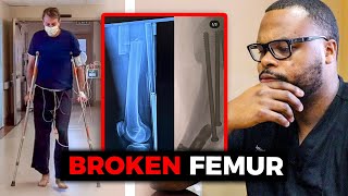 Orthopedic Surgeon Reacts to Tony Hawks Femur Fracture [upl. by Downe731]