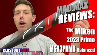 Miken MSA3PRMB Primo Balanced Slowpitch Bat USA 2023 [upl. by Nezah111]