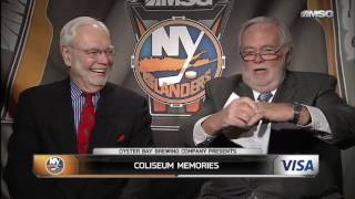 Coliseum Memories  Jiggs McDonald with Stan Fischler [upl. by Nairb]