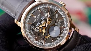 Đồng Hồ Vacheron Constantin Traditionnelle Complete Calendar Openface 4020T000RB654 [upl. by Atiner445]