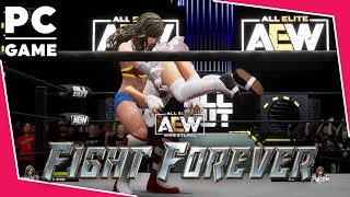 Wonder Woman vs Riho  AEW Fight Forever Requested Lights Out Match [upl. by Elysia]