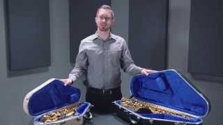 Hiscox Cases Pro II Series Alto and Tenor Sax Shell Case [upl. by Sylvia]