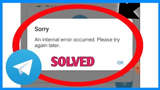 Fix An Internal Error Has Occurred Telegram [upl. by Dlabihcra]