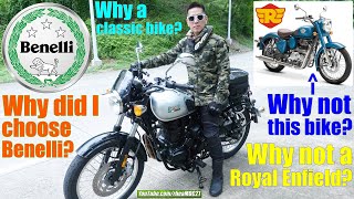 Why Benelli Imperiale 400 and Not a Royal Enfield Classic 350 Why do I Ride a Classic Motorcycle [upl. by Ardnasil]