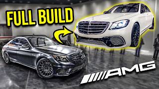 FULL BUILD  Rebuilding And Heavily Modifying The UGLIEST Mercedes S65 AMG In The World [upl. by Elicec643]