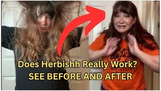 Herbishh Color Shampoo Review Demo with Visable Results [upl. by Nazus]