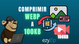 Cómo Reducir WEBP Por Debajo De 100 Kb  Comprimir El Tamaño WEBP a 100 Kb [upl. by Rosa]