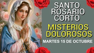 🌺 Santo Rosario de Hoy MARTES 15 DE OCTUBRE DE 2024 🌺 Misterios Dolorosos [upl. by Anirtik]