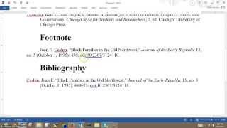 Difference between footnote and bibliography [upl. by Dart903]