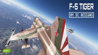 SC Designs F5 Tiger II  4K Preview Trailer  Microsoft Flight Simulator [upl. by Bertolde]