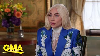 Lady Gaga talks about role in House of Gucci and inauguration performance l GMA [upl. by Hpesoj934]