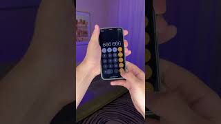 Calculator 🙆 amazing tricks magic tricks ytshorts magic [upl. by Lamag40]