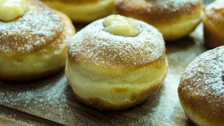 Italian Bomboloni Recipe Doughnuts [upl. by Eidnyl]