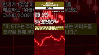 KBSTAR 200 위클리 커버드콜 월배당etf [upl. by Inaliel]