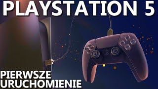 PlayStation 5  pierwsze uruchomienie i konfiguracja początkowa [upl. by Byers]