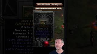 Blood Crafted Gloves Perfect diablo2resurrected diabloiiresurrected gaming [upl. by Annawal]