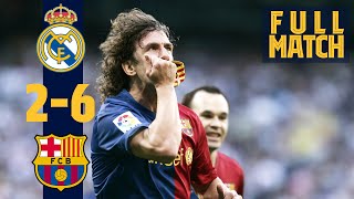 FULL MATCH Real Madrid 2  6 Barça 2009 THE LEGENDARY 26 IN ELCLÁSICO [upl. by Nadaba73]