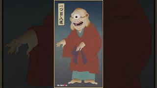 Drawing Japanese Yokai  Ohaguro Bettari お歯黒べったり yokaitdays ukiyoe art [upl. by Aiuqes]