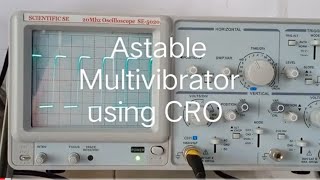 Astable Multivibrator using Transistors [upl. by Marih]